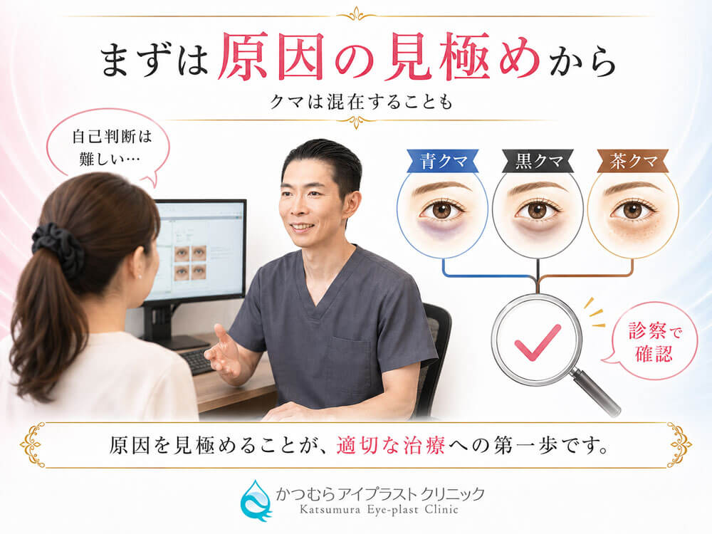 まずは原因の見極めから