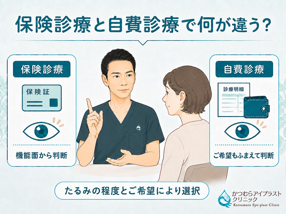 保険診療と自費診療で何が違う?