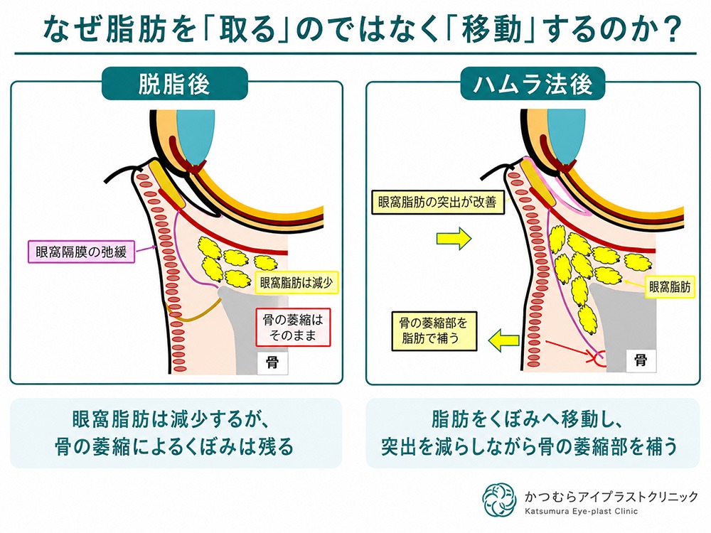 なぜ脂肪を「取る」のではなく「移動」するのか?