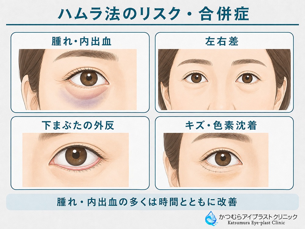 ハムラ法のリスク・合併症は?