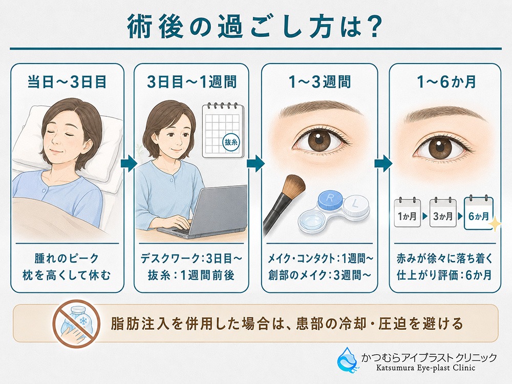 術後の過ごし方は?