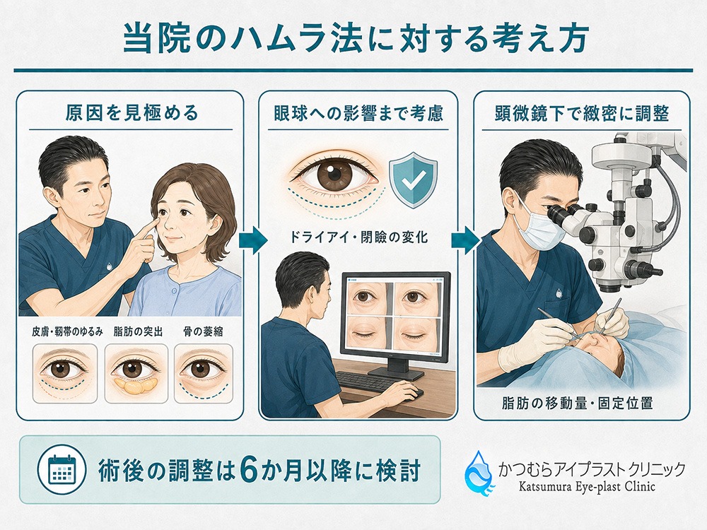 当院のハムラ法に対する考え方