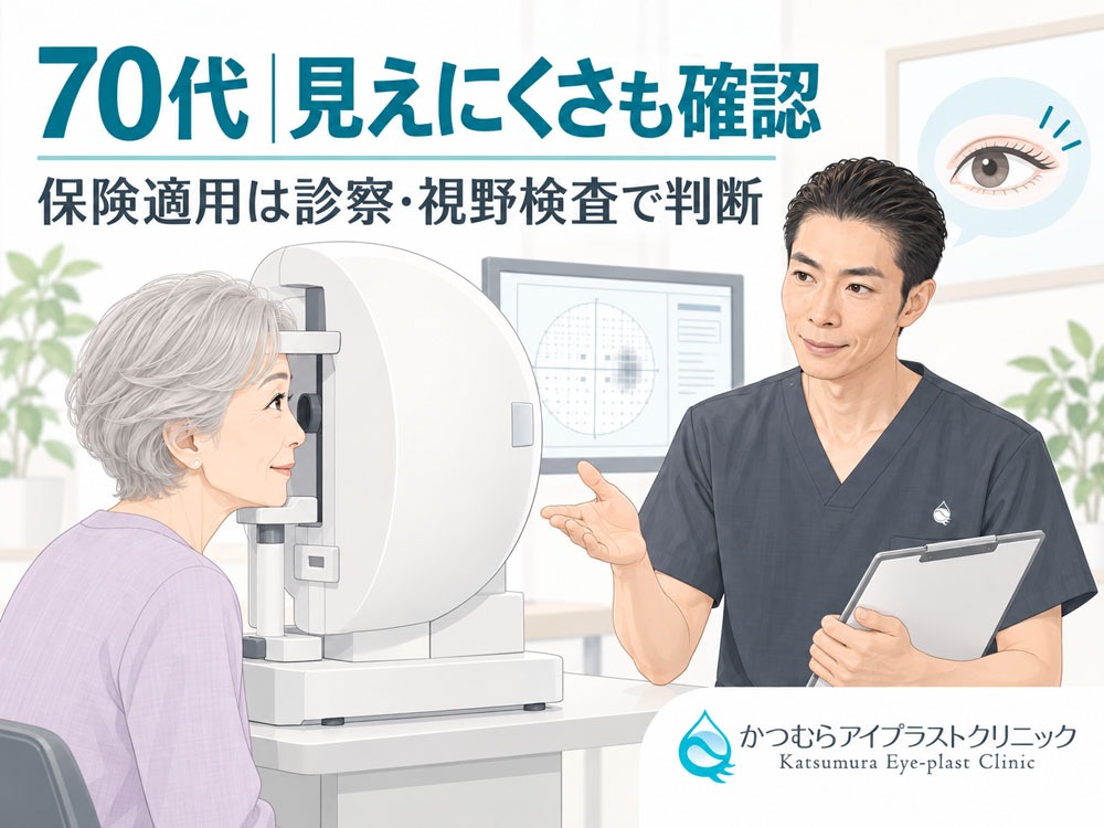 70代 見えにくさも確認