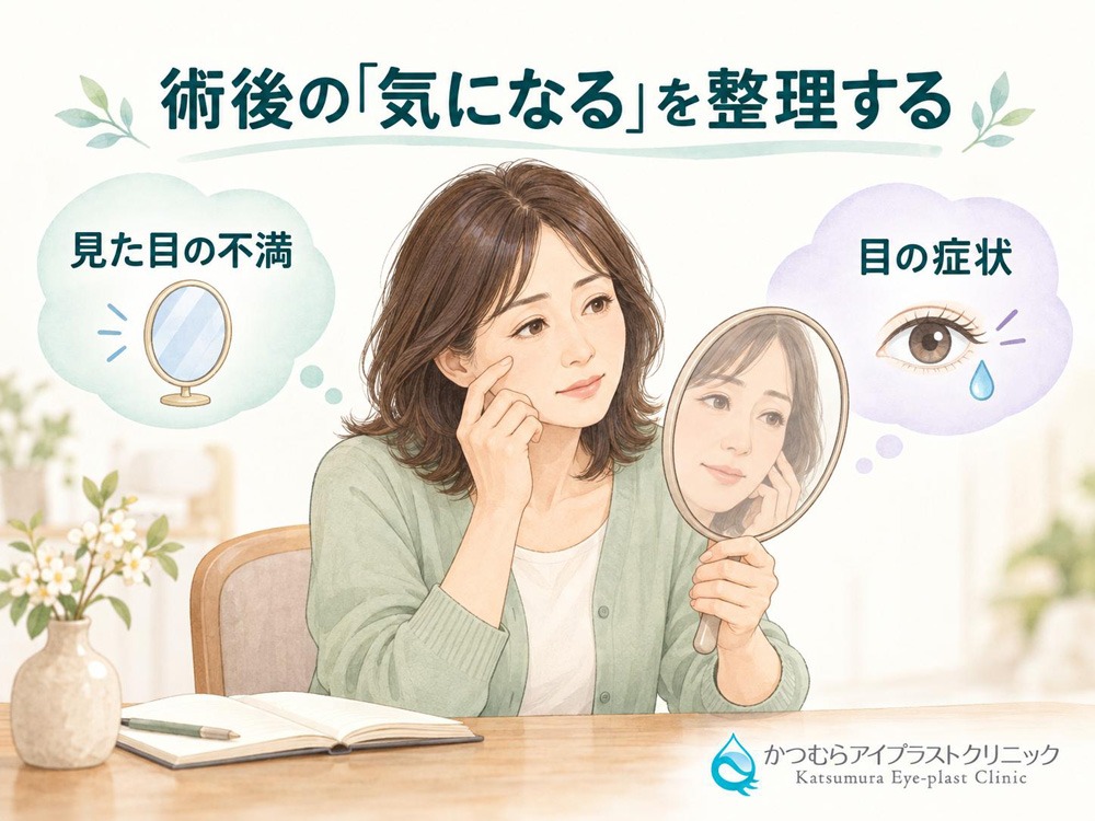 術後の「気になる」を整理する