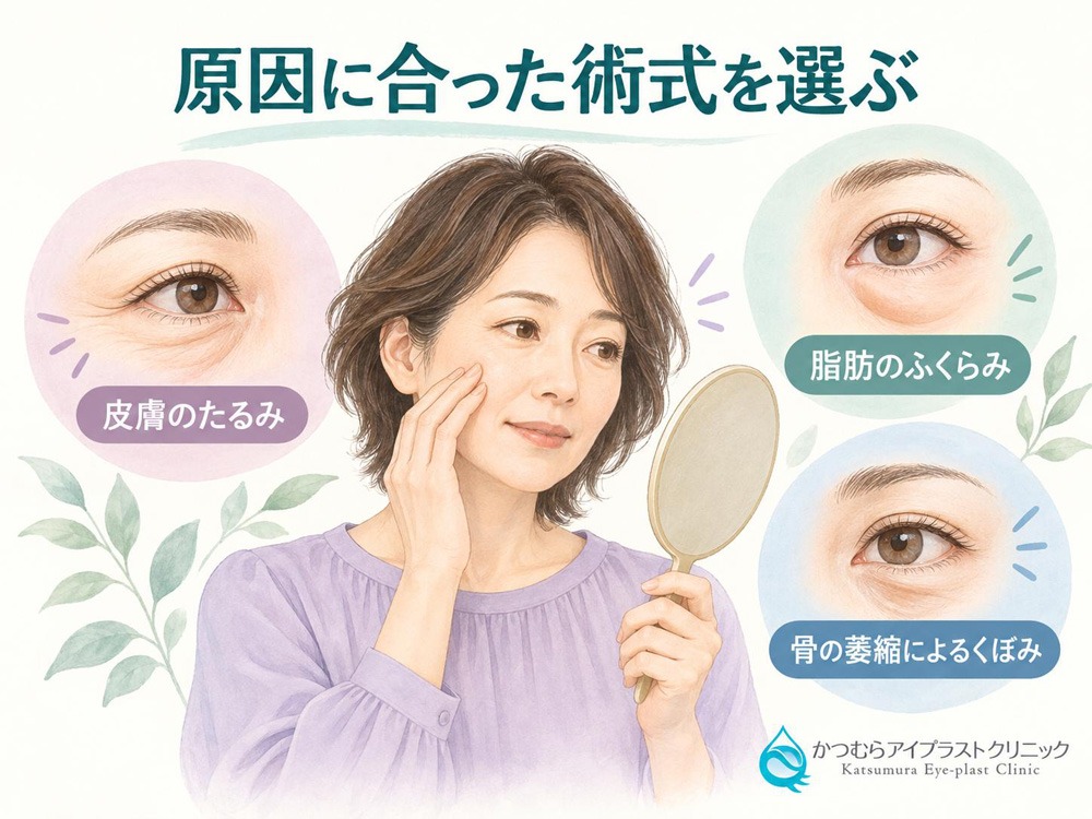 原因に合った術式を選ぶ