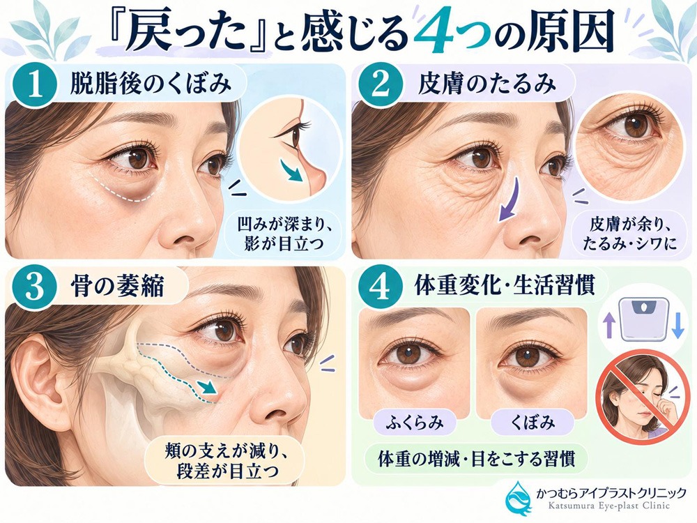 「戻った」と感じる4つの原因