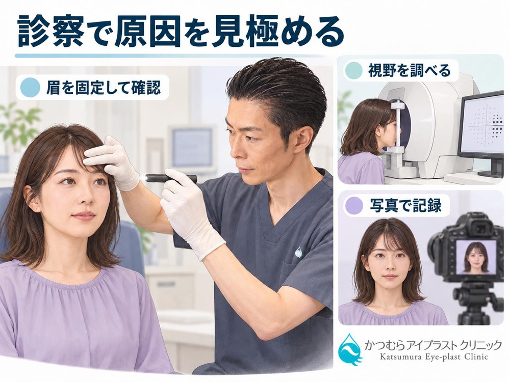 診察で原因を見極める