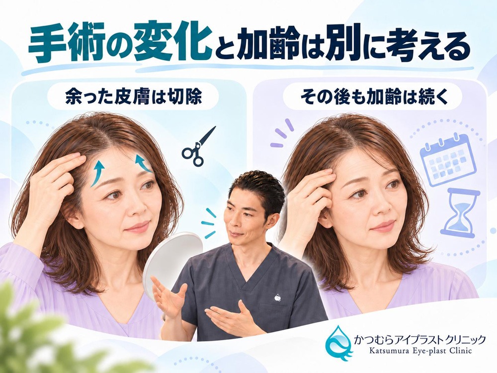 手術の変化と加齢は別に考える