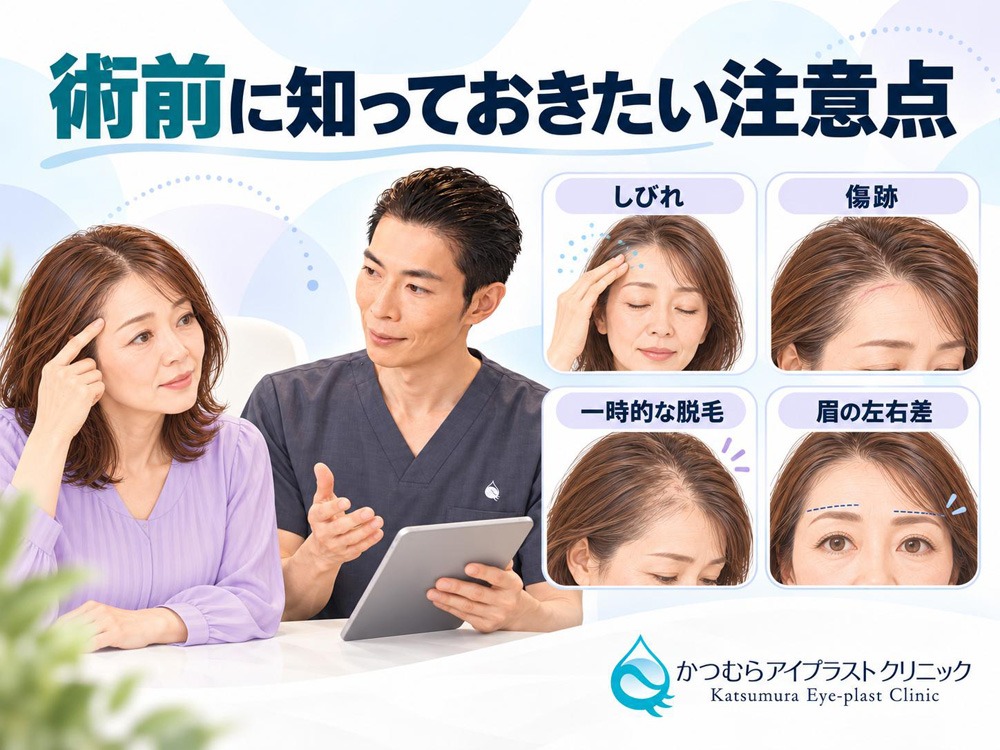 術前に知っておきたい注意点