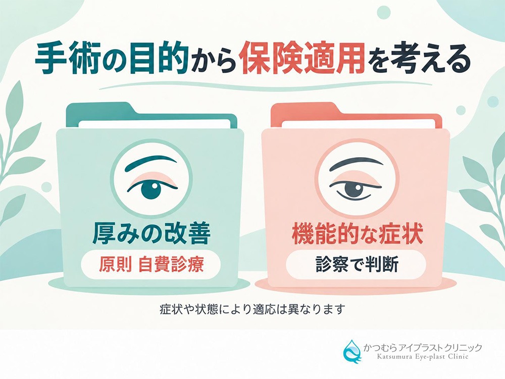 手術の目的から保険適用を考える