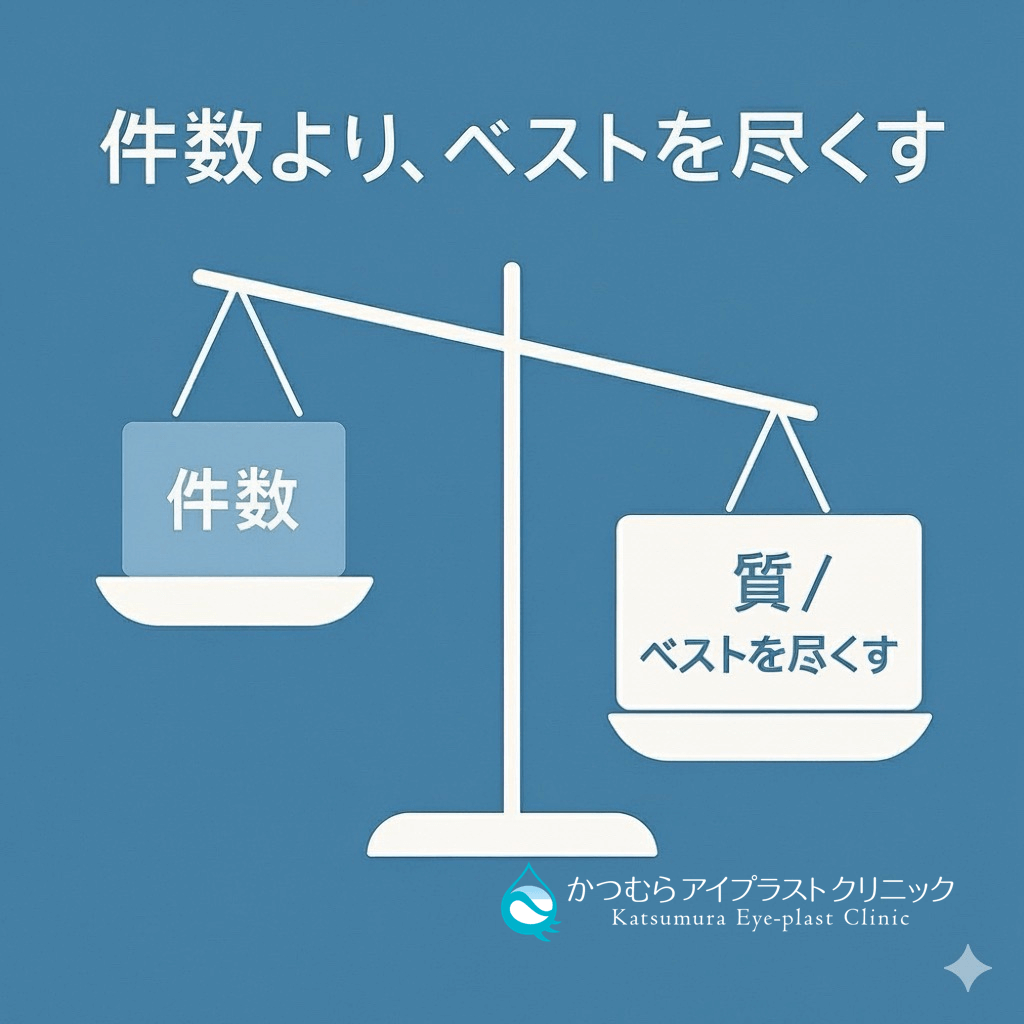 大事なのは数より質