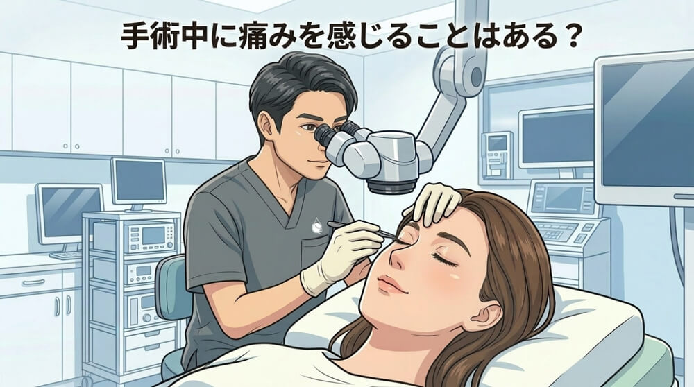手術中に痛みを感じることはある？