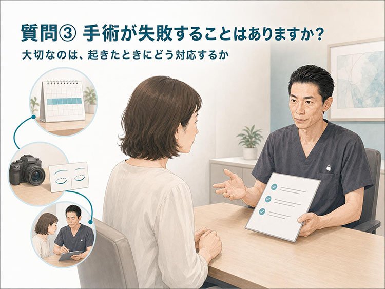 手術が失敗することはありますか？