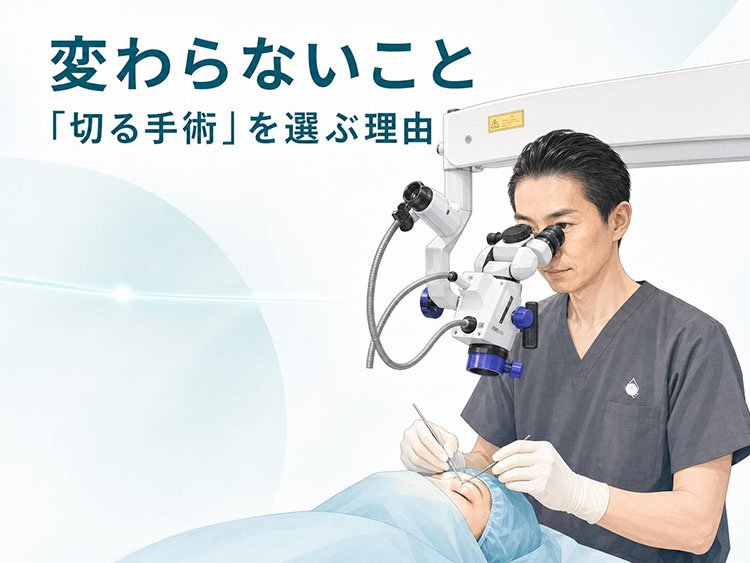 変わらないこと「切る手術」を選ぶ理由