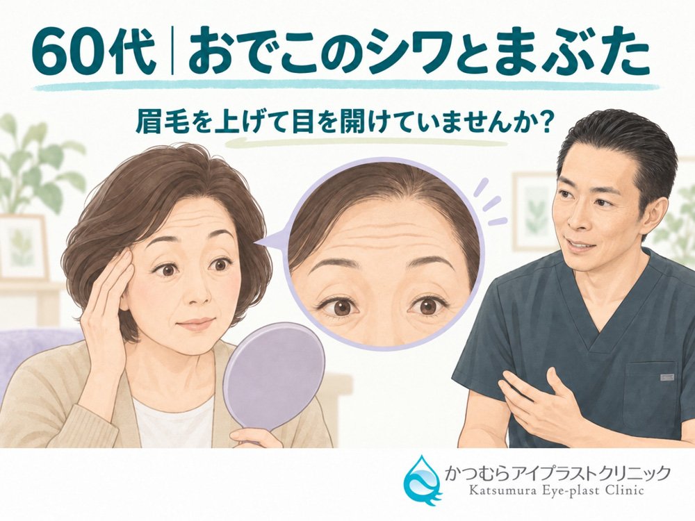 60代/皮膚のたるみもある場合