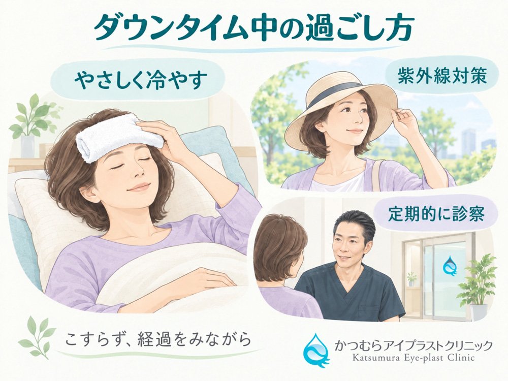 ダウンタイム中の過ごし方