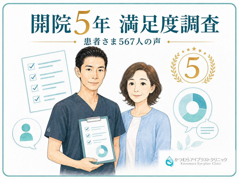 開院5年満足度調査