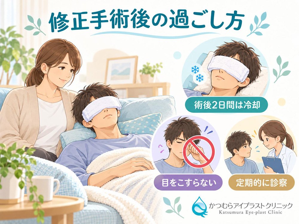 修正手術後の過ごし方