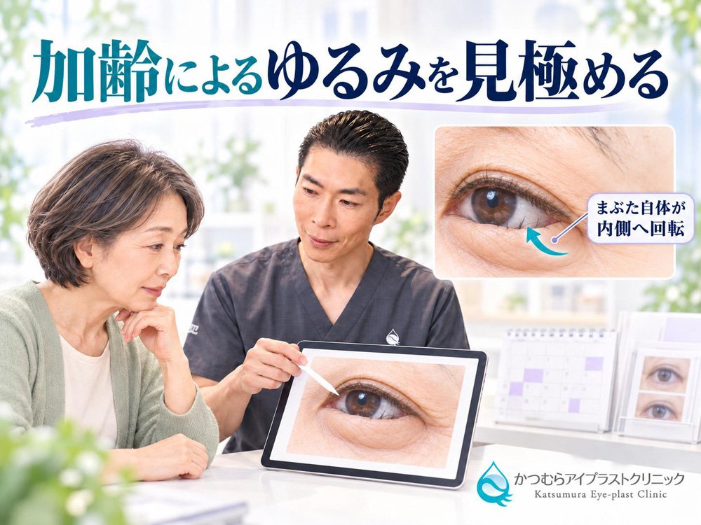 加齢によるゆるみを見極める