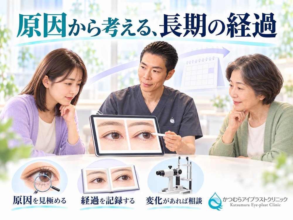 原因から考える、長期の経過
